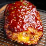 Cheesy BBQ Smoked Meatloaf
