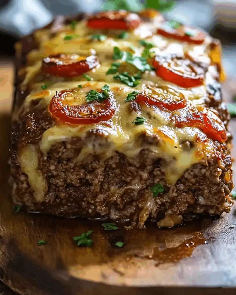 Philly Cheesesteak Meatloaf