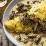 Morel Cream Sauce or Omelet Filling