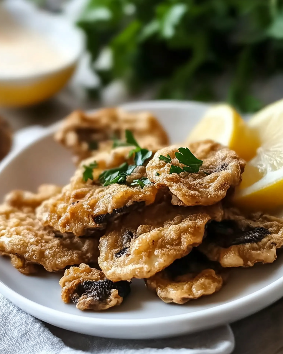 Morel Mushroom Fritters