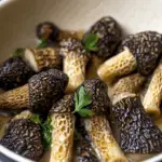 Buttery Pan-Fried Morel Mushrooms