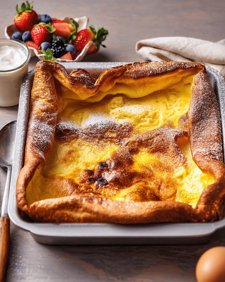Baked German Pancake