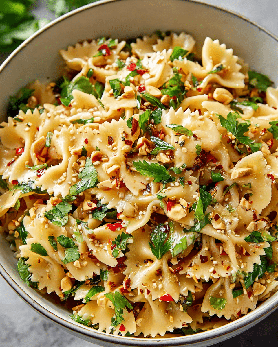 Spicy Thai Pasta Salad