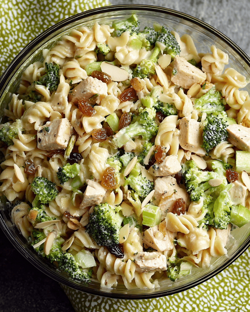 Chicken Broccoli Pasta Salad