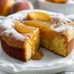 Brown Sugar Peach Cake