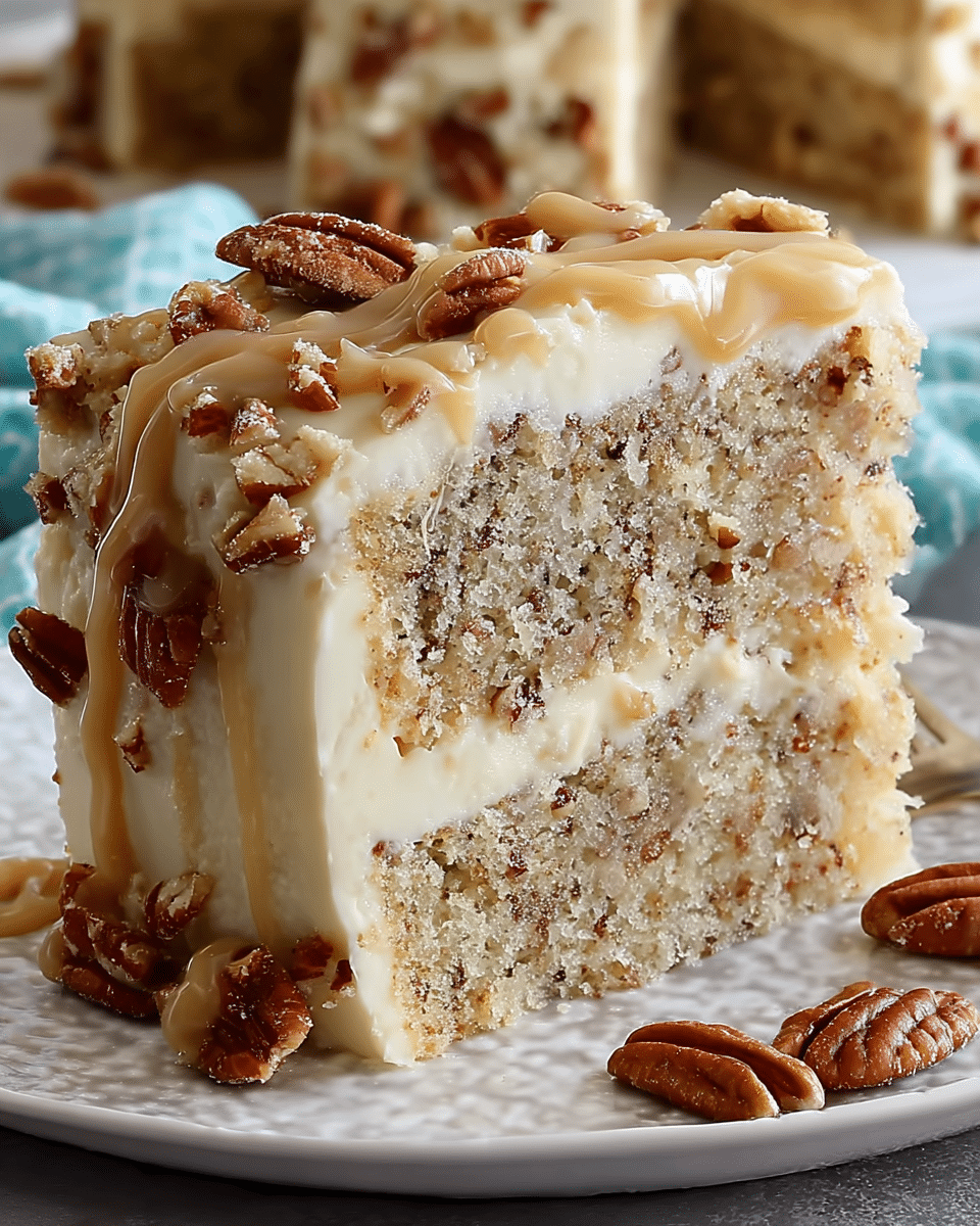 Butter Pecan Bliss Cake