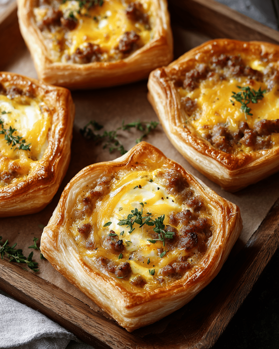Sausage and Egg Pies