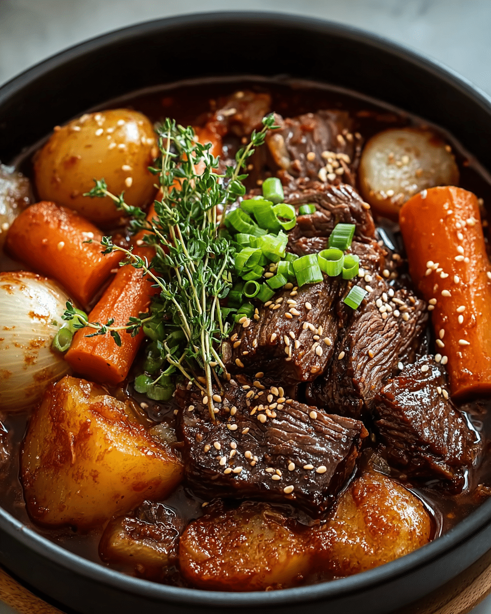Korean Style Pot Roast