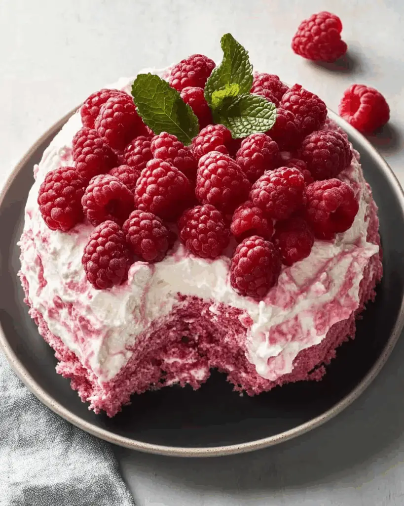 Raspberry Celebration Cake