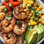 Blackened Shrimp Bowls