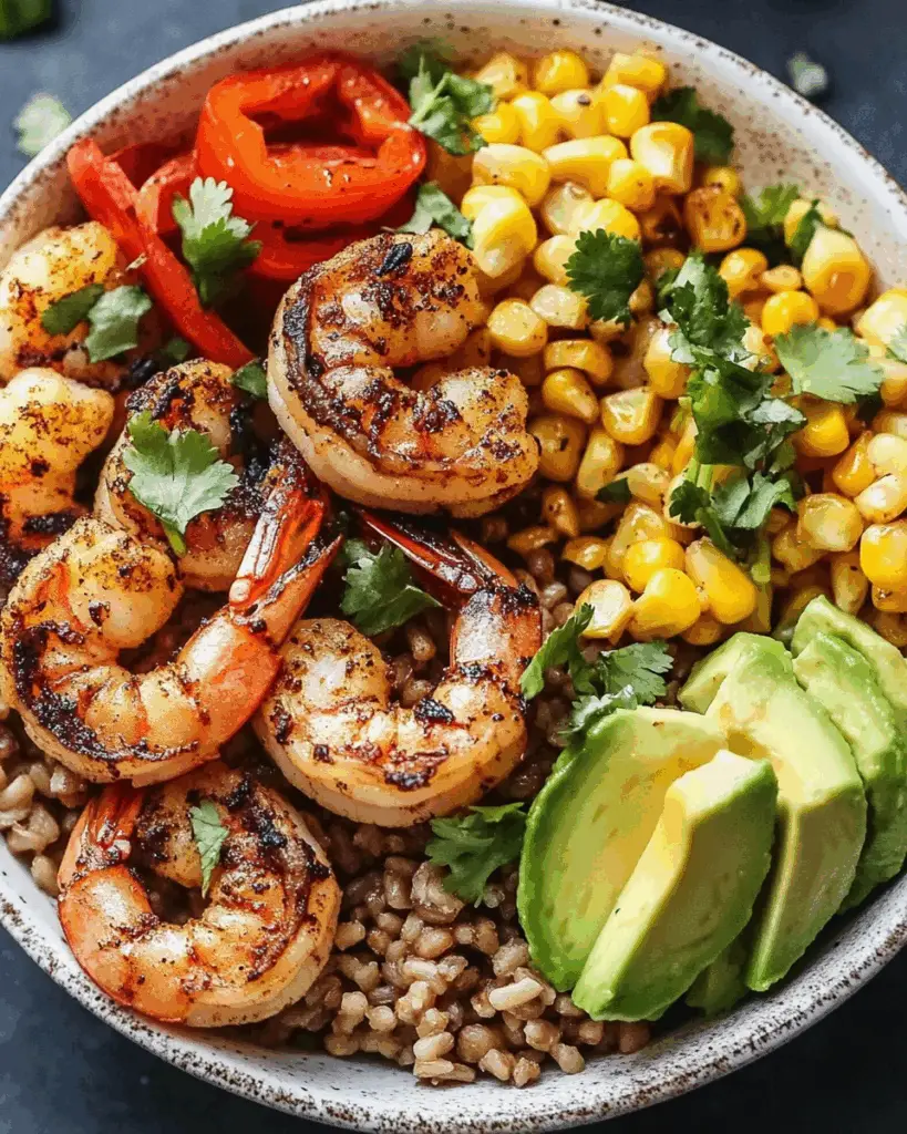 Blackened Shrimp Bowls
