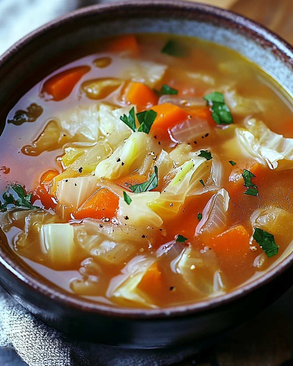 Cabbage Fat-burning Soup