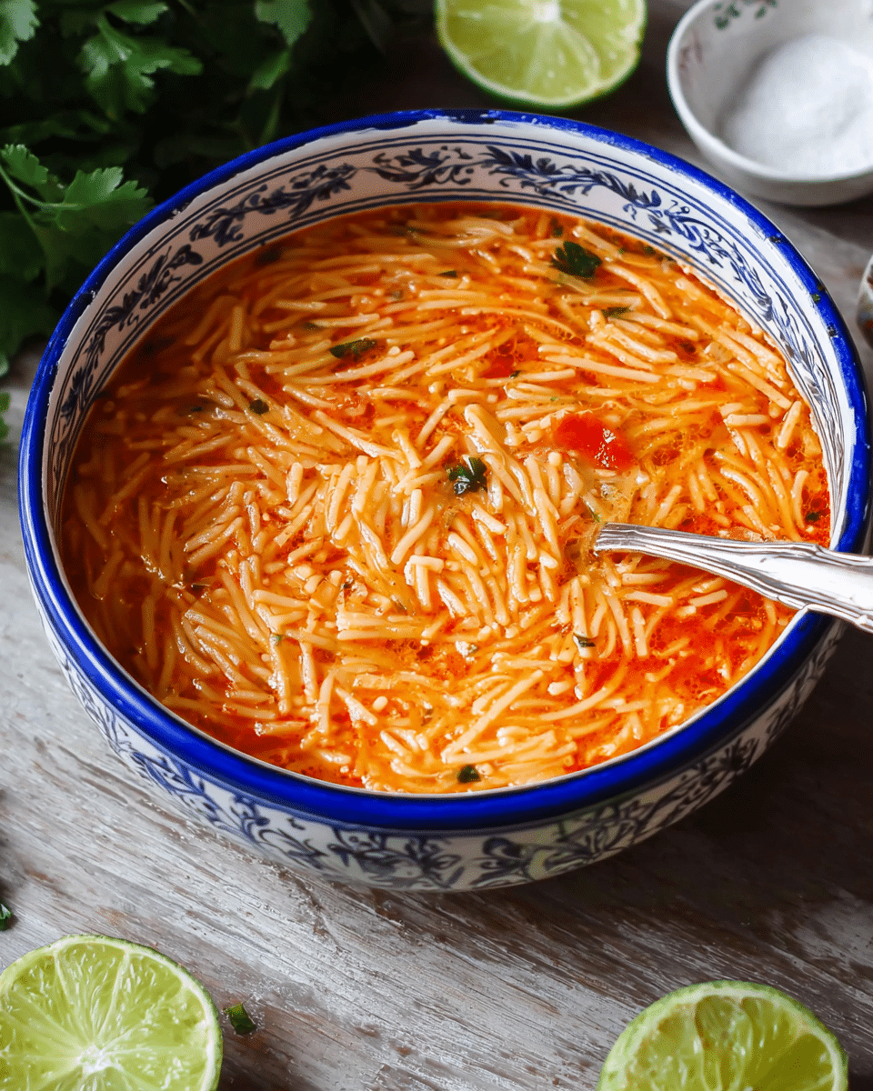Mexican Fideo Soup