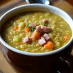 Split Pea Soup with Ham Bone