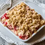Coconut Rhubarb Crunch