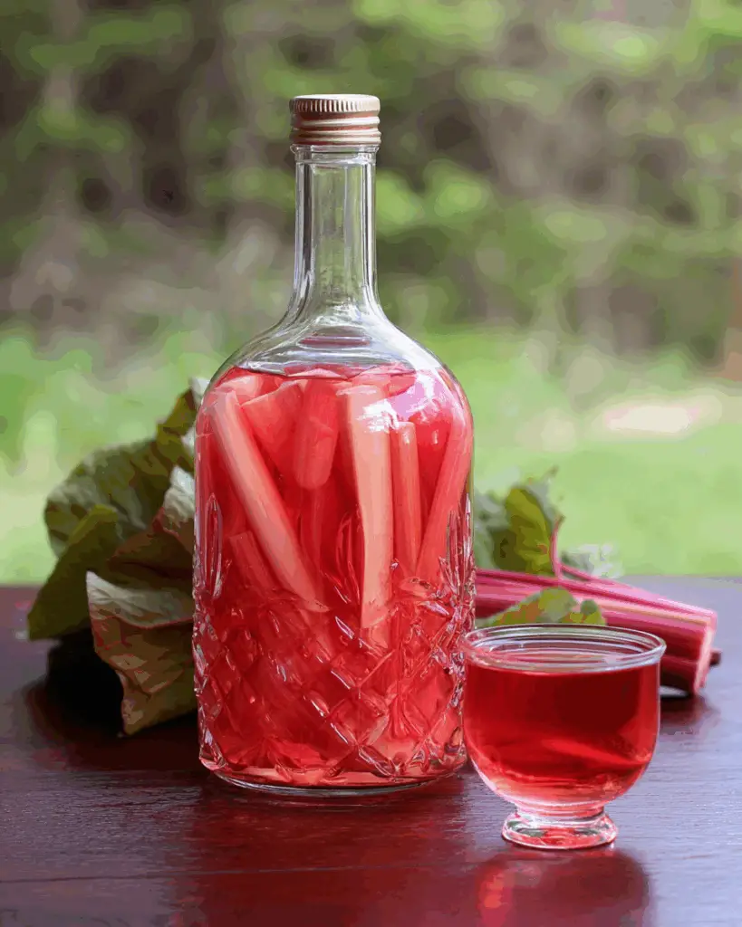 Rhubarb Liqueur