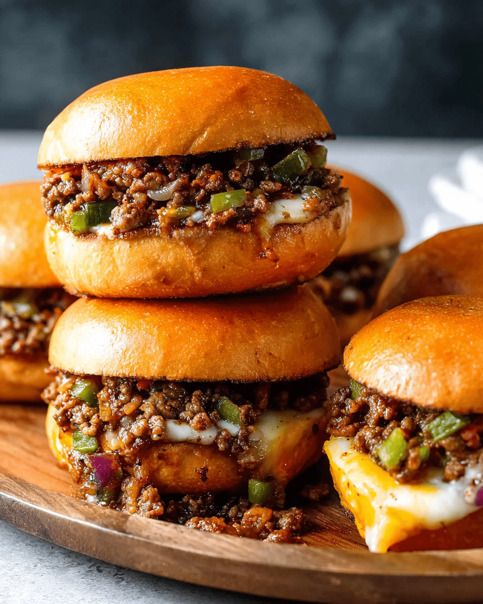 Philly Cheesesteak Sloppy Joes