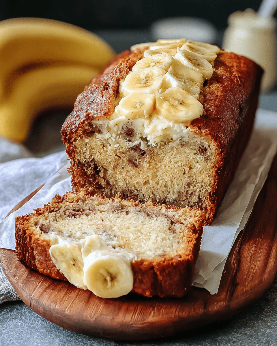 Cream Cheese Banana Bread