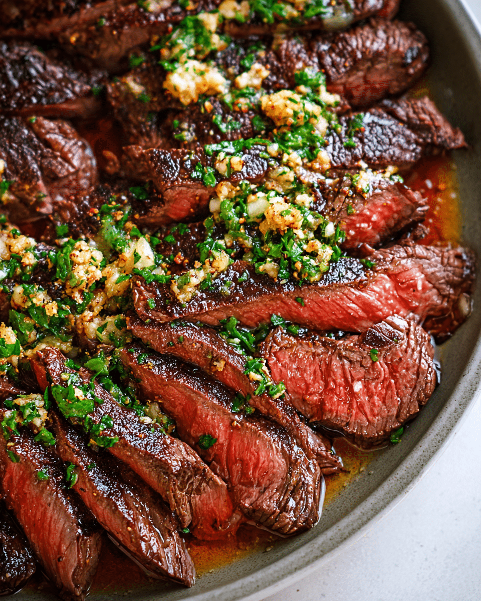 Garlic Butter Brazilian Steak
