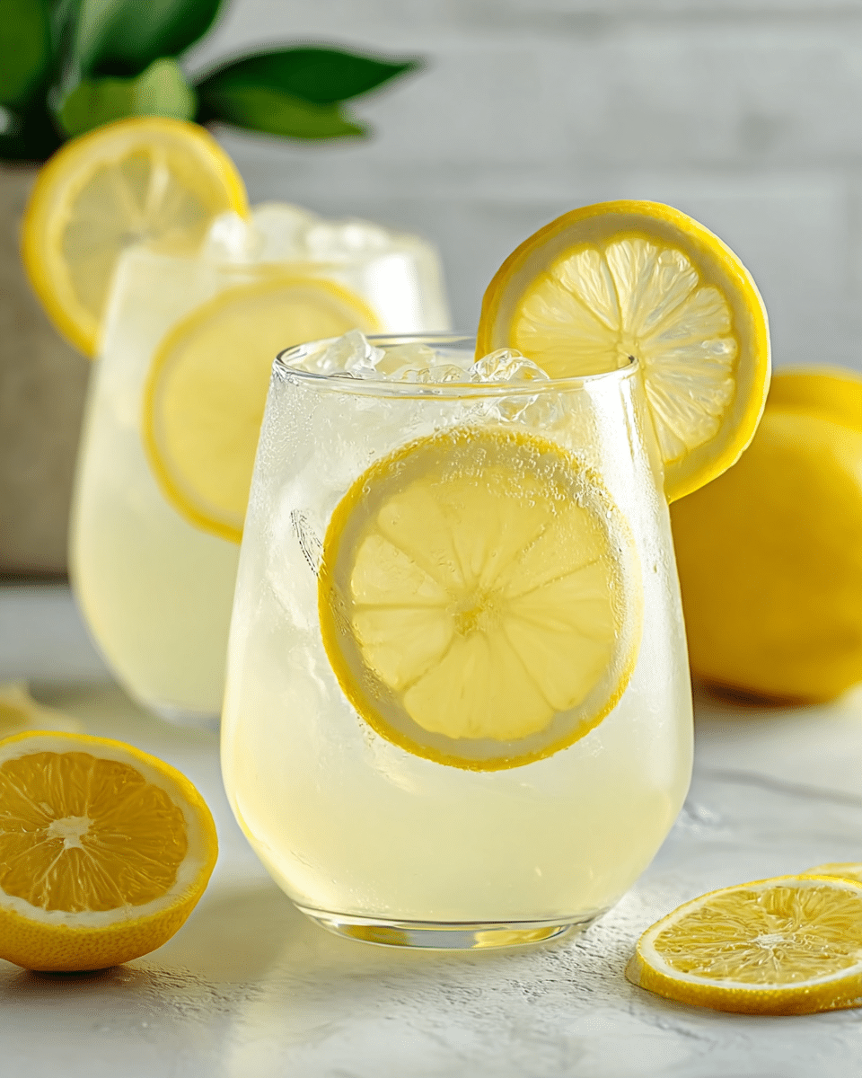 Juicy Vodka Lemonade Spritzer