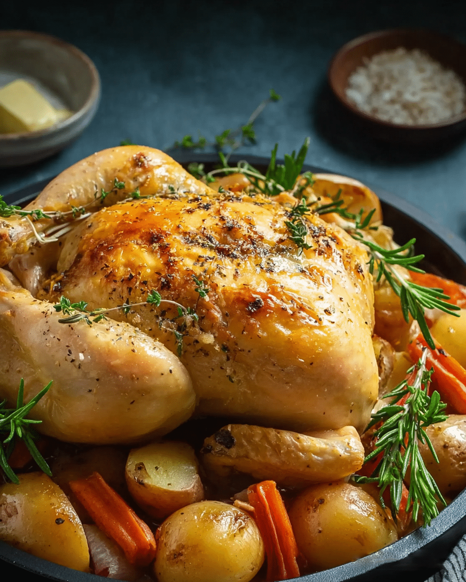 Herb-Infused Irish Roast Chicken