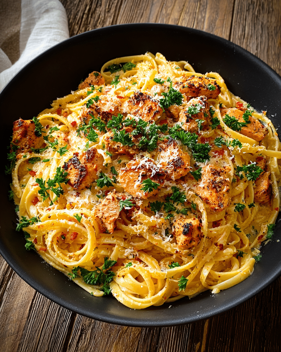Cowboy Butter Chicken Linguine
