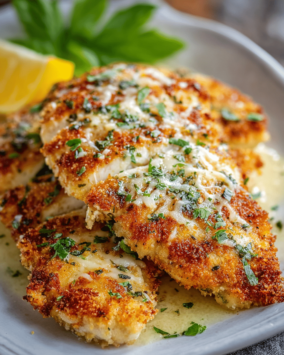 Crusted Chicken Romano