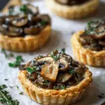 Mushroom Duxelles Tartlets