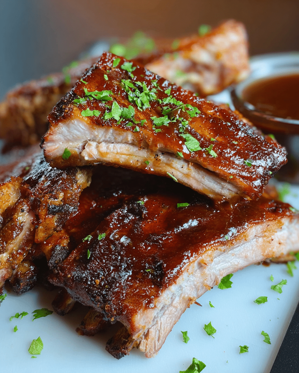 Crock Pot BBQ Pork Ribs