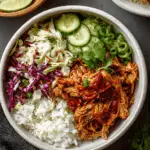 Crockpot Pulled Pork Bowls