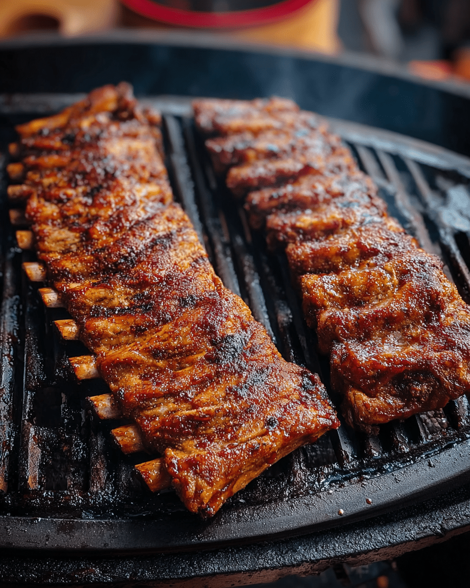 Fall Off The Bone Grilled Ribs