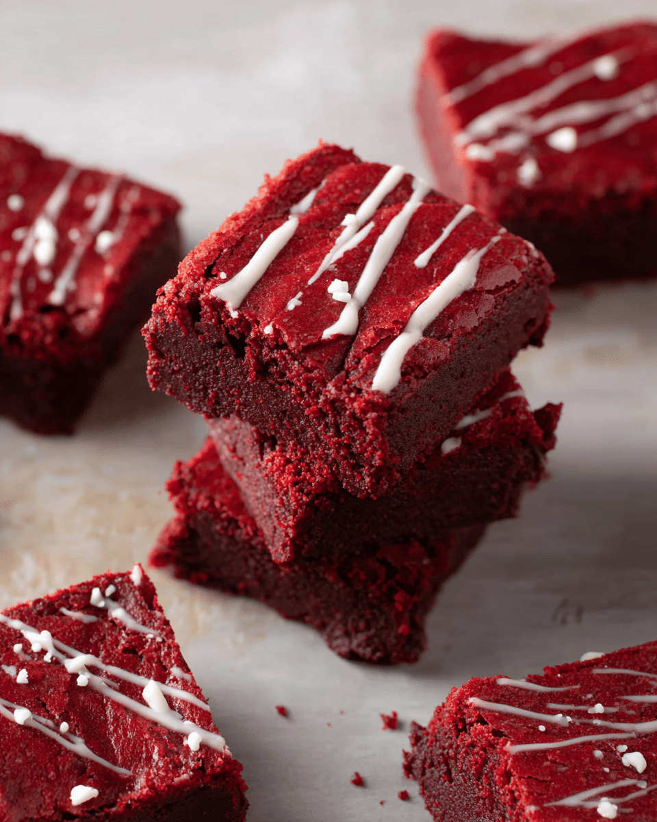 Red Velvet Brownies