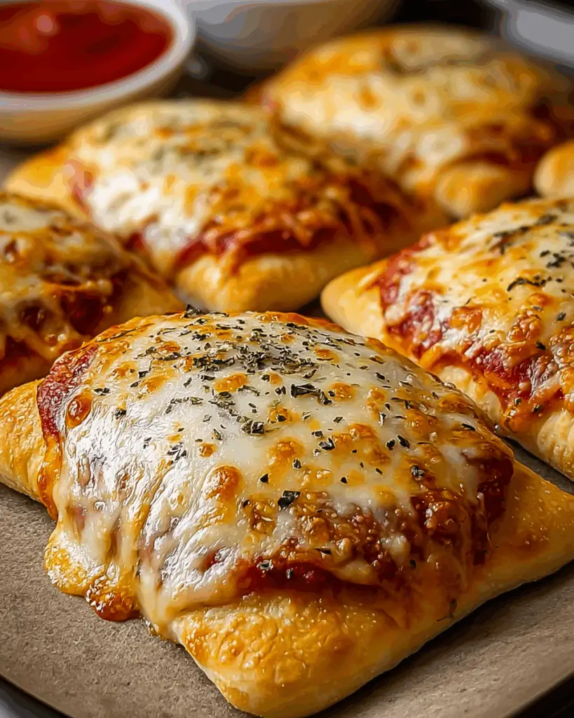 Easy Cheesy Pizza Pockets