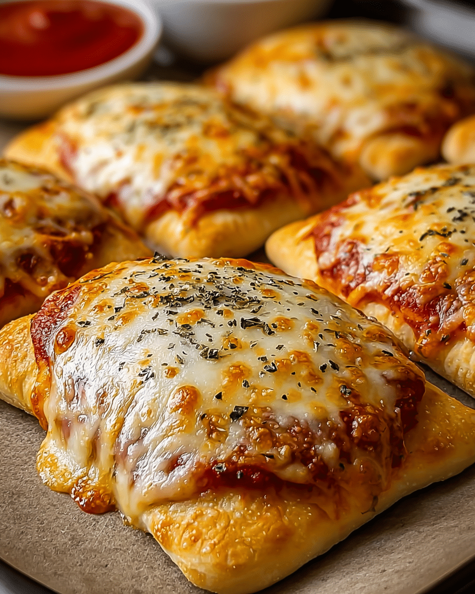 Easy Cheesy Pizza Pockets