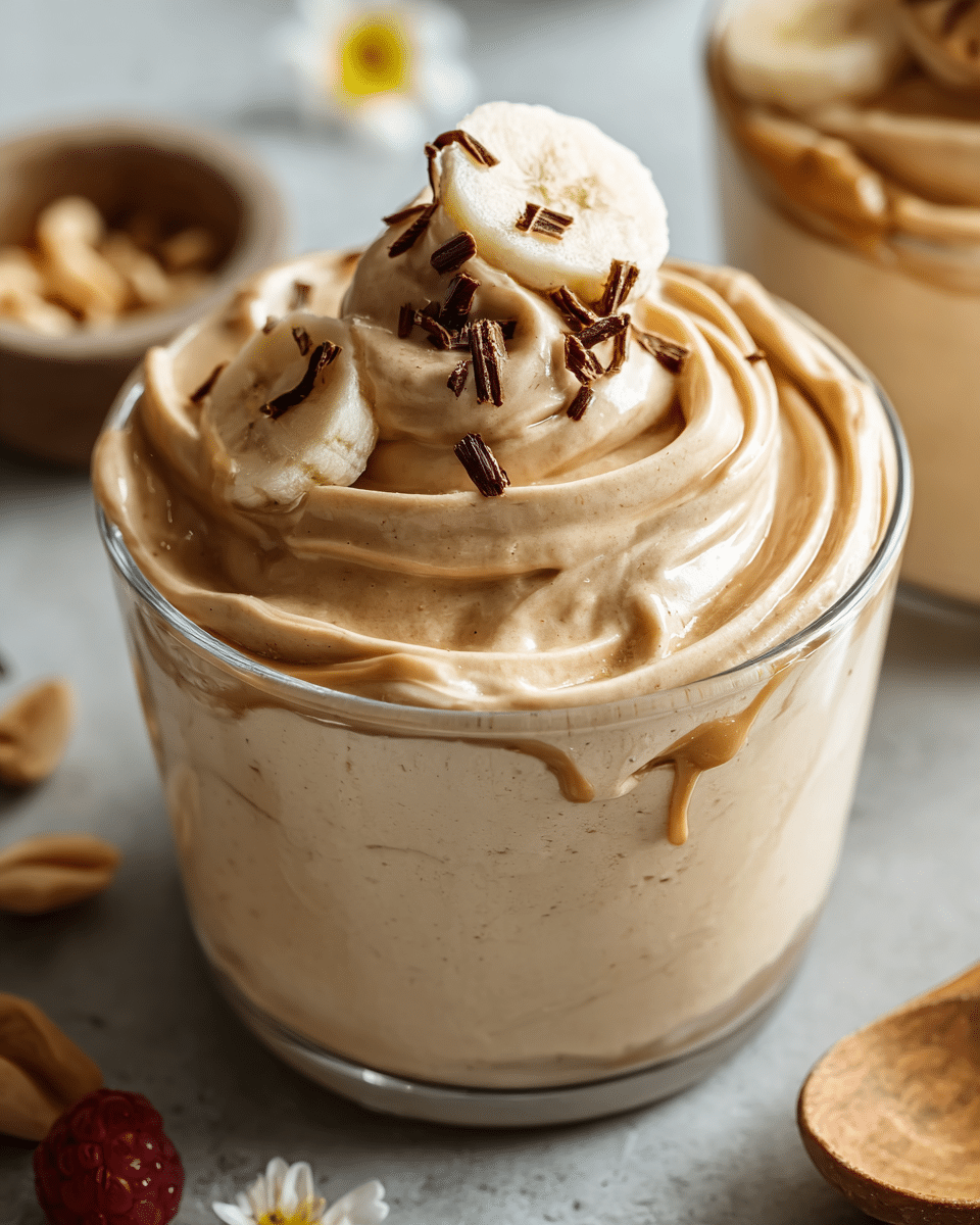 Cottage Cheese Peanut Butter Mousse