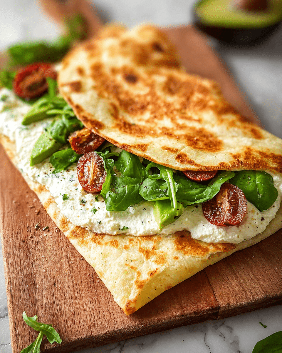 Cottage Cheese Wraps