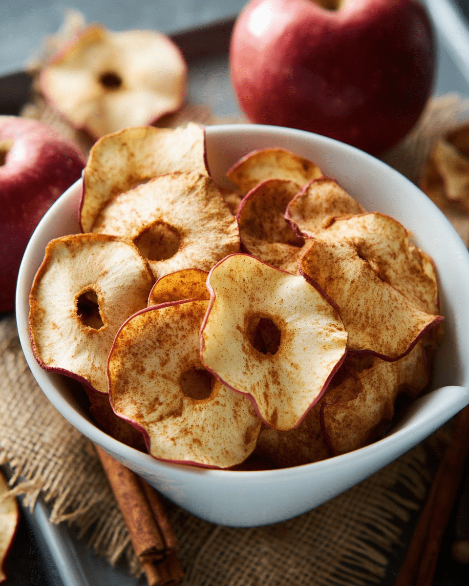 Cinnamon Apple Chips