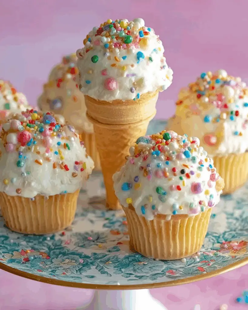 Ice Cream Cone Cupcakes SOCIAL1 CAROL 1 819x1024
