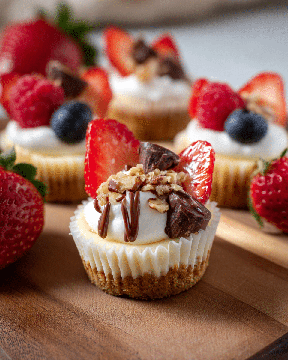 Mini Cheesecake Dessert Board