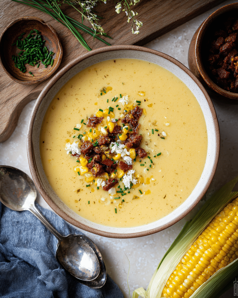 Creamy Sweet Corn Soup
