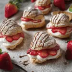 Strawberry Cream Puffs