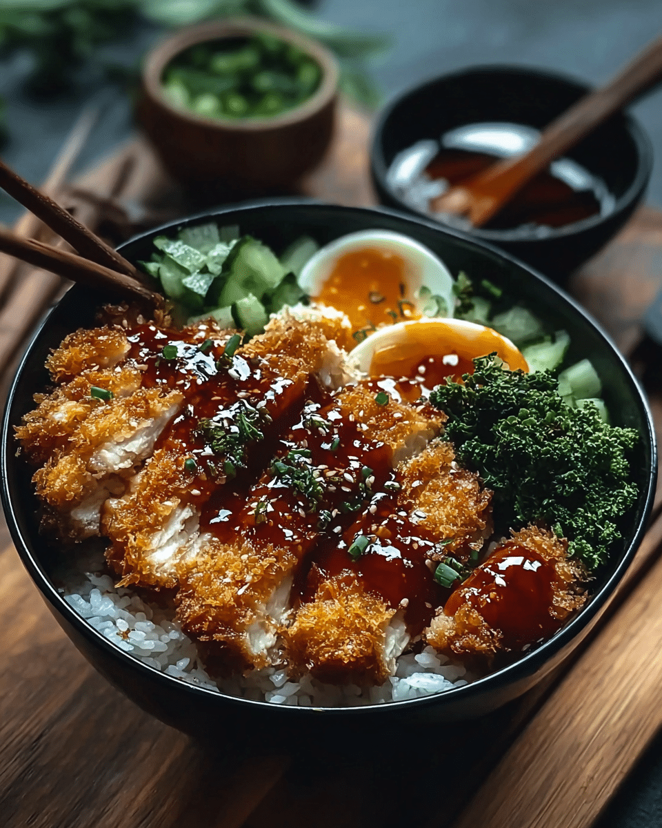 Japanese Chicken Katsu Bowl