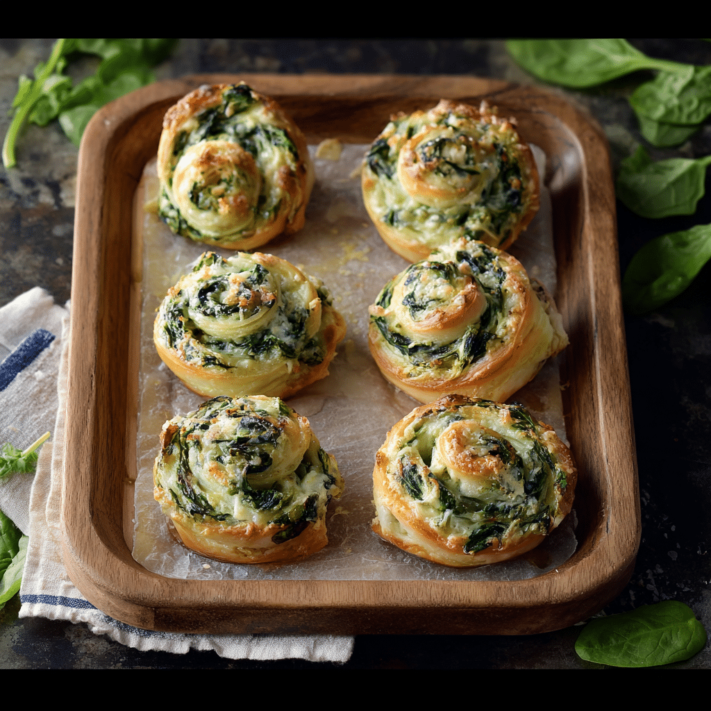 Spinach Artichoke Swirls