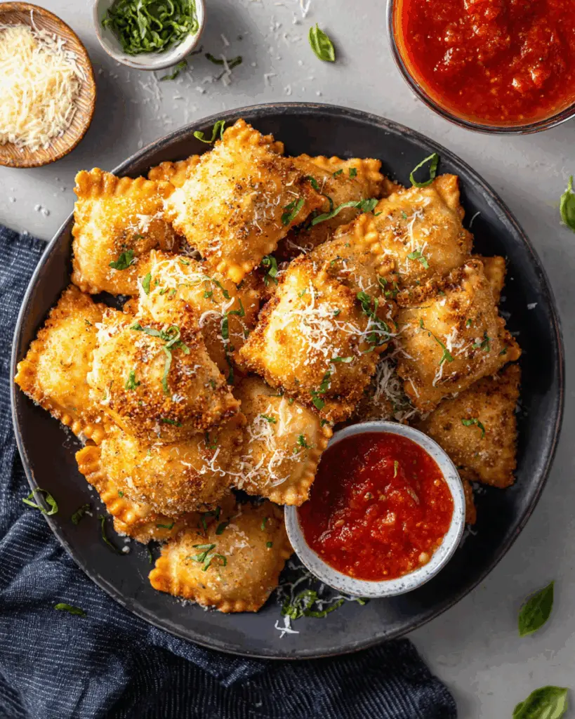 Air Fryer Ravioli