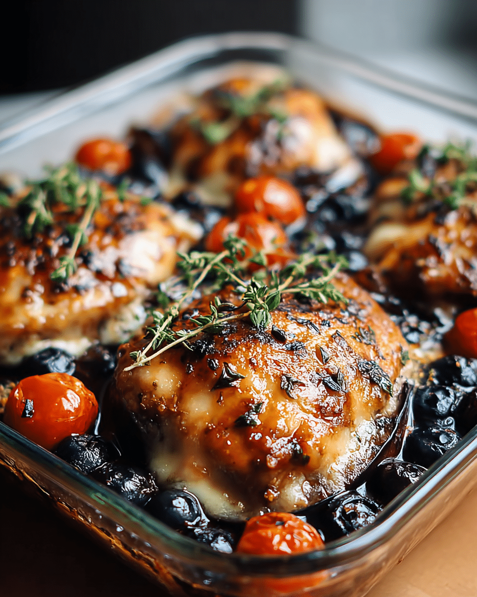 Blueberry Thyme Chicken