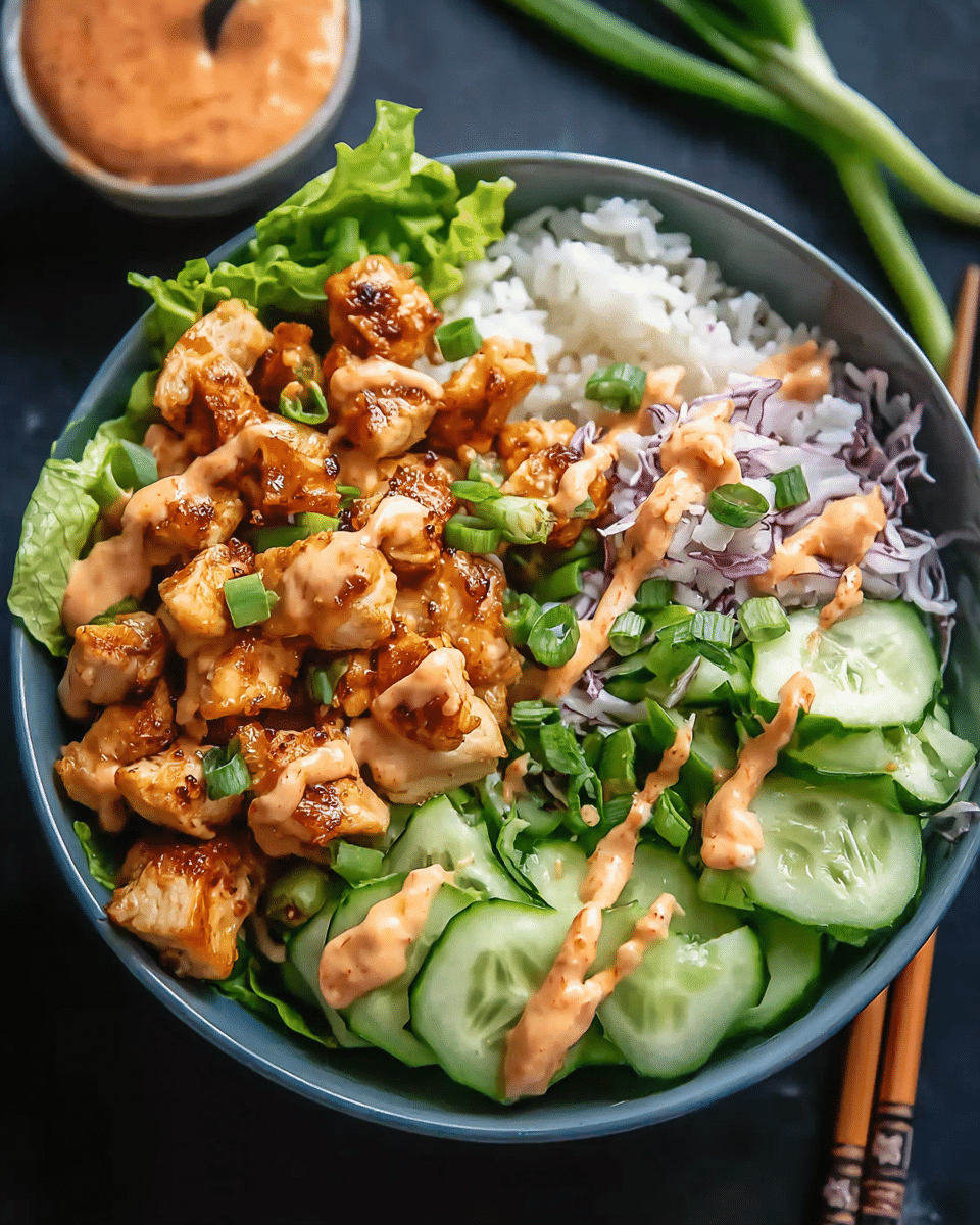 Bang Bang Chicken Bowl