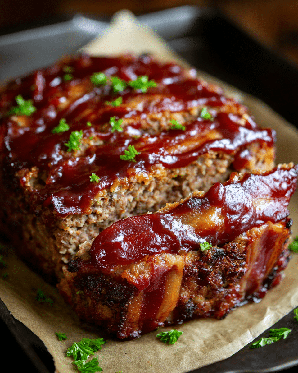 BBQ Bacon Meatloaf