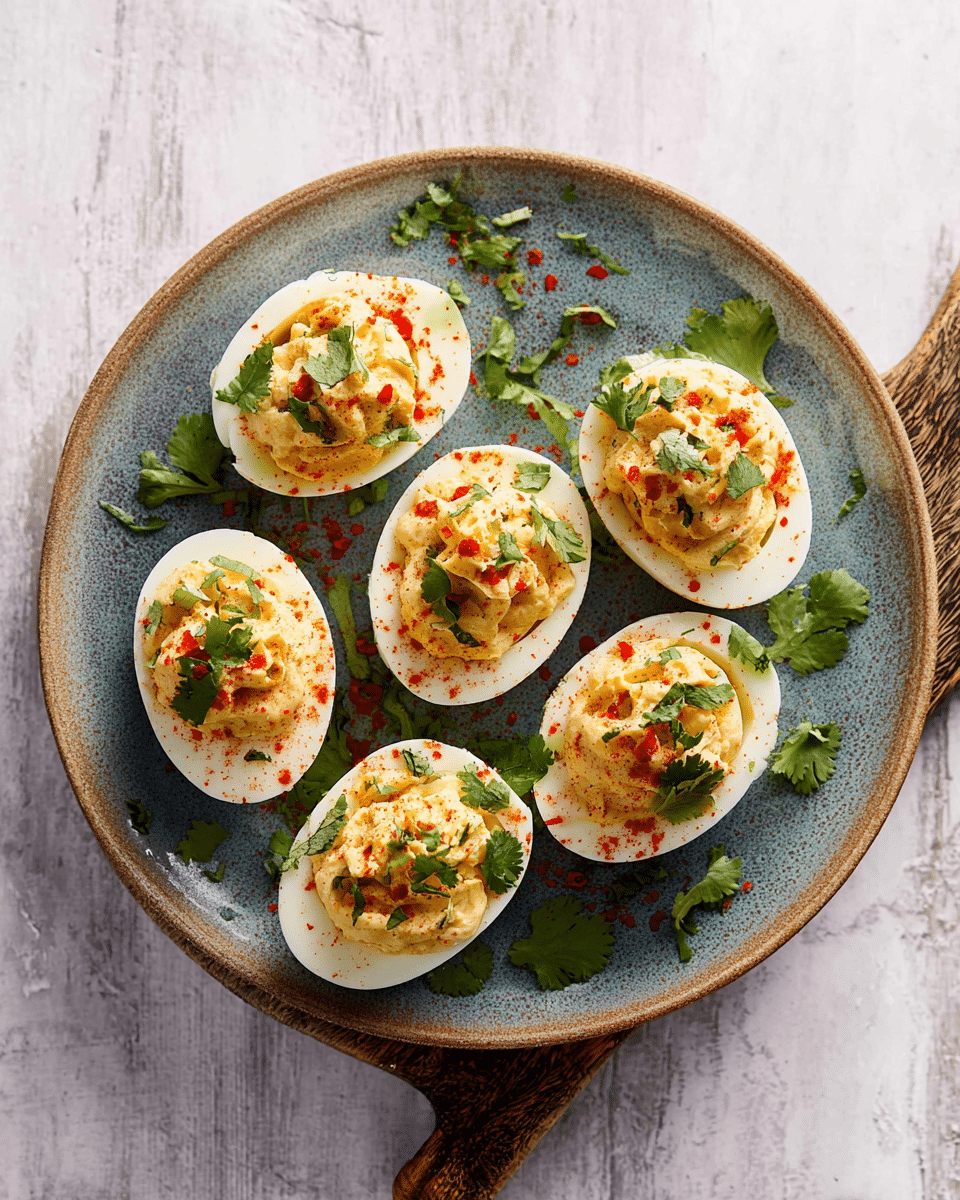 Mexican Deviled Eggs