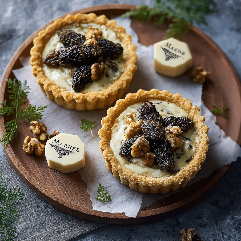 Heavenly Morel Tarts