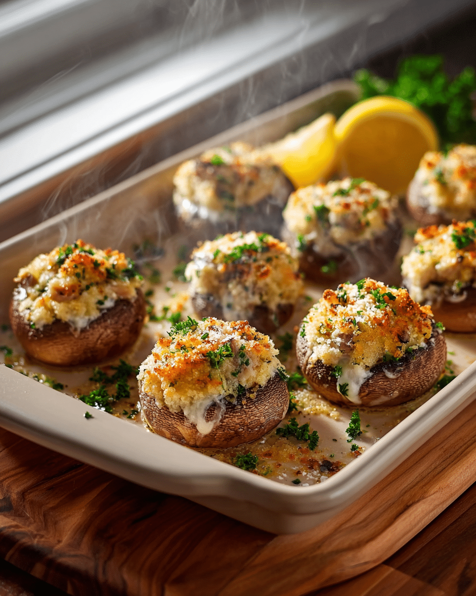 Olive Garden Stuffed Mushrooms